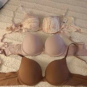 Danskin Bra Pak 3 of 34B NWT